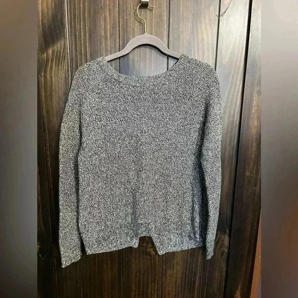 Madewell Province Cross Back Knit Pullover Sweater. Size: Small - Picture 9 of 9